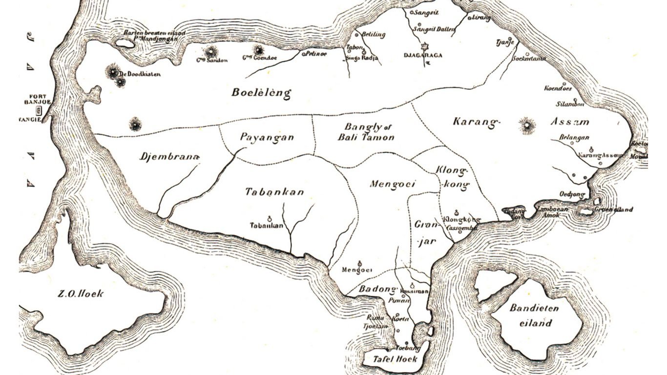 wilayah kekuasaan kerajaan bali