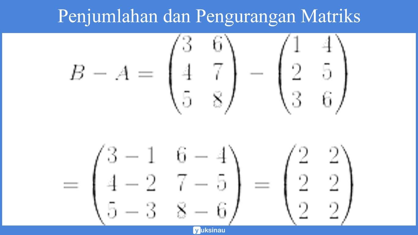 contoh soal matriks contoh soal matriks