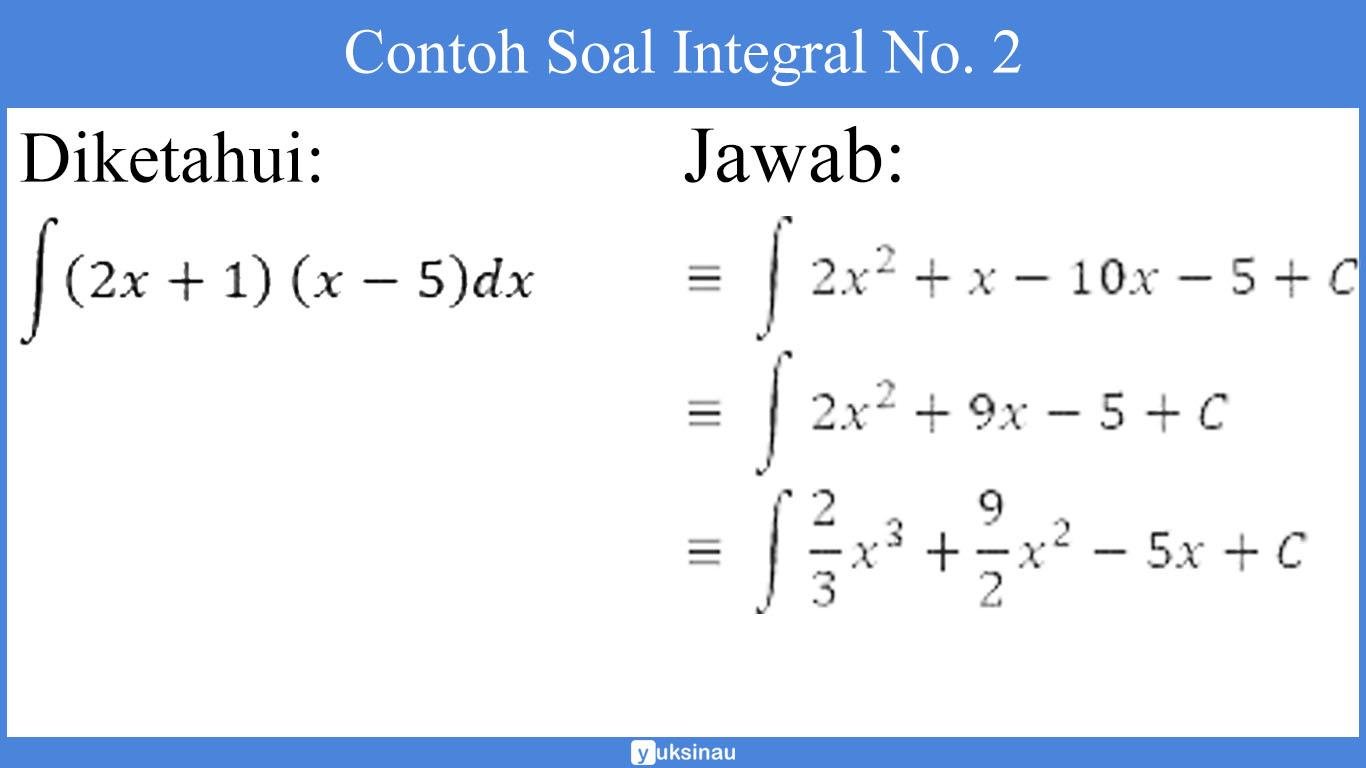 integral tak tentu fungsi aljabar integral tak tentu fungsi aljabar