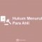 Hukum Menurut Para Ahli