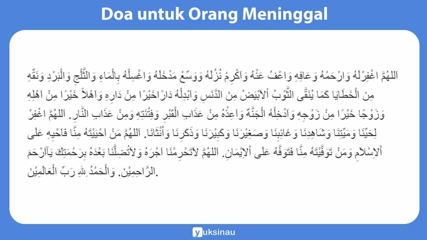 doa untuk orang meninggal laki laki doa untuk orang meninggal laki laki