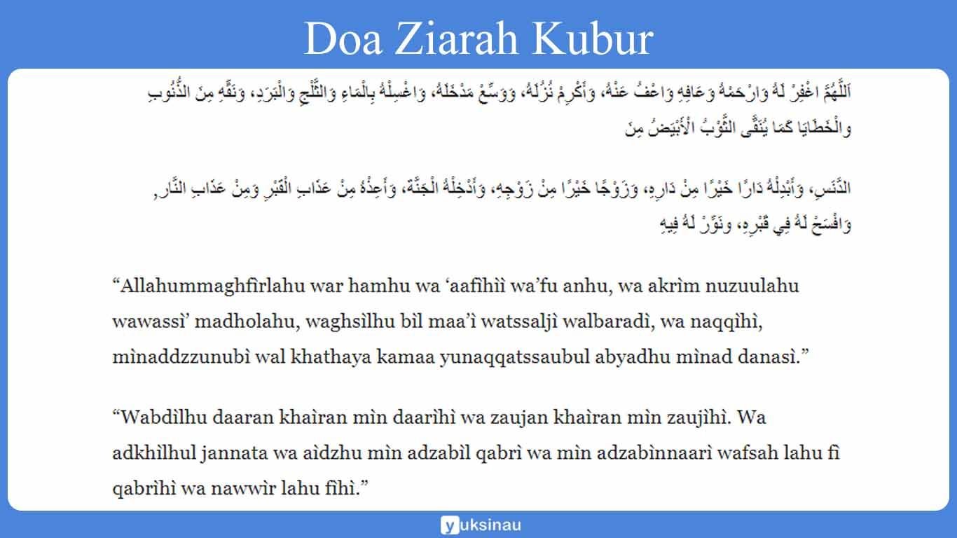 Tata Cara Ziarah Kubur