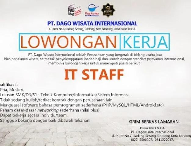 Iklan Lowongan Kerja Iklan Lowongan Kerja