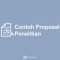 Contoh Proposal Penelitian