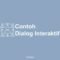 Contoh Dialog Interaktif