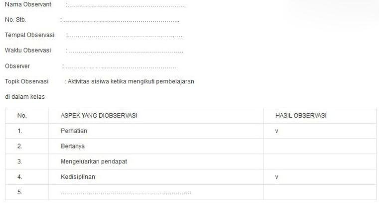 contoh evaluasi brainly