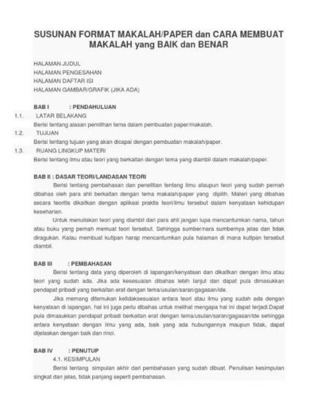 contoh paper kuliah contoh paper kuliah